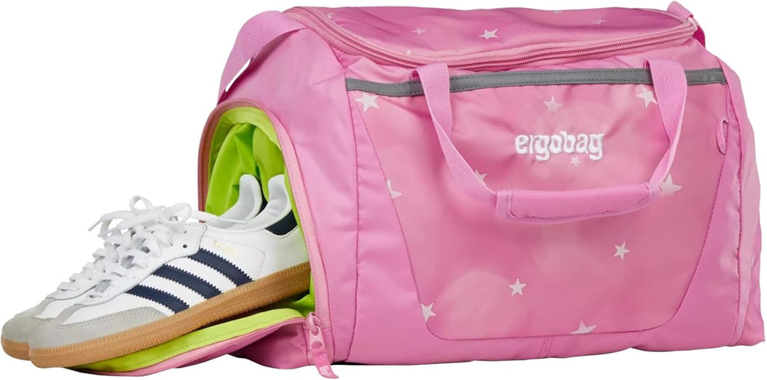 ergobag Sporttasche | 20 Liter Kindersporttasche mit Schuhfach, verschiedene Motive, ideal als Schwi
