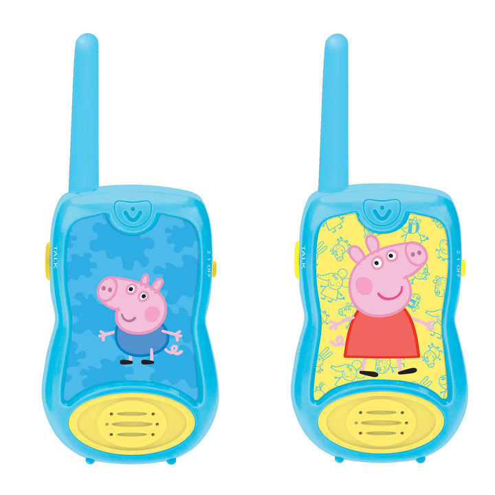 Lexibook, Peppa Pig, Talkies-Walkies 200m, Kommunikationsspiel für Kinder, 2 Kommunikationskanäle, G