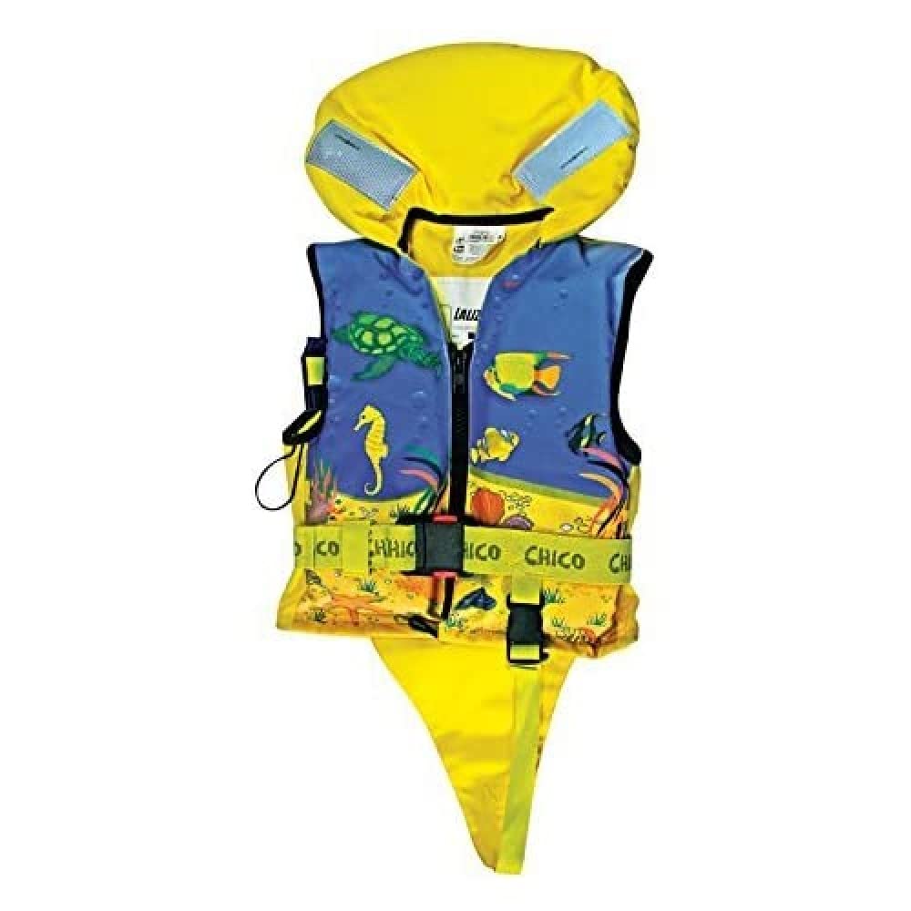 Lalizas Chico Kinder-Rettungsweste 100N/150N : Infant Life Vest réf.71073 15-30kg Gelb/Blau, 15-30kg