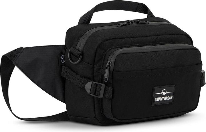 Johnny Urban Bauchtasche Herren &amp; Damen – Travis Schwarz, Schwarz
