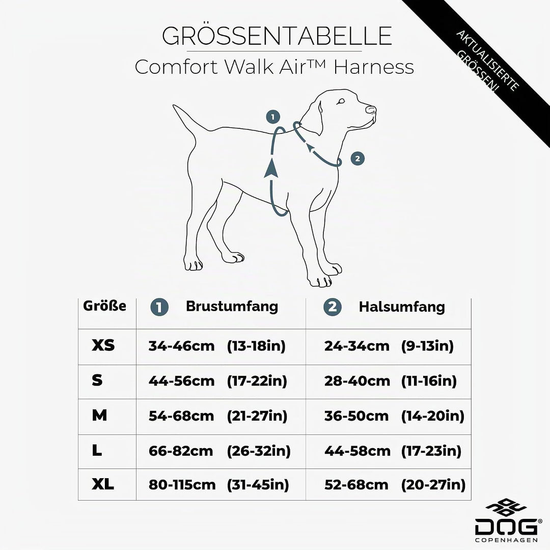 DOG Copenhagen Comfort Walk Air 3.0 Hundegeschirr, Classic Red, XS XS Classic Red, XS Classic Red