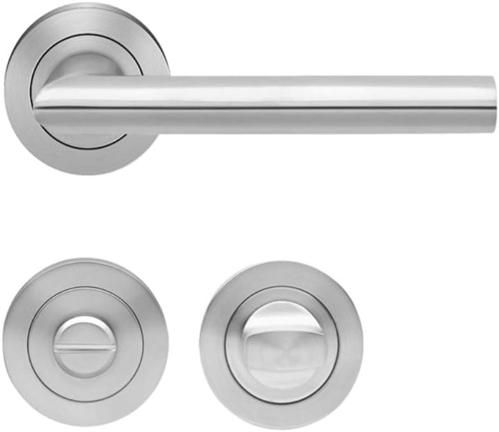 Karcher WC-Drückergrt. Verona ER 37, m.Ros, Bad, AUSF.Edelstahl matt