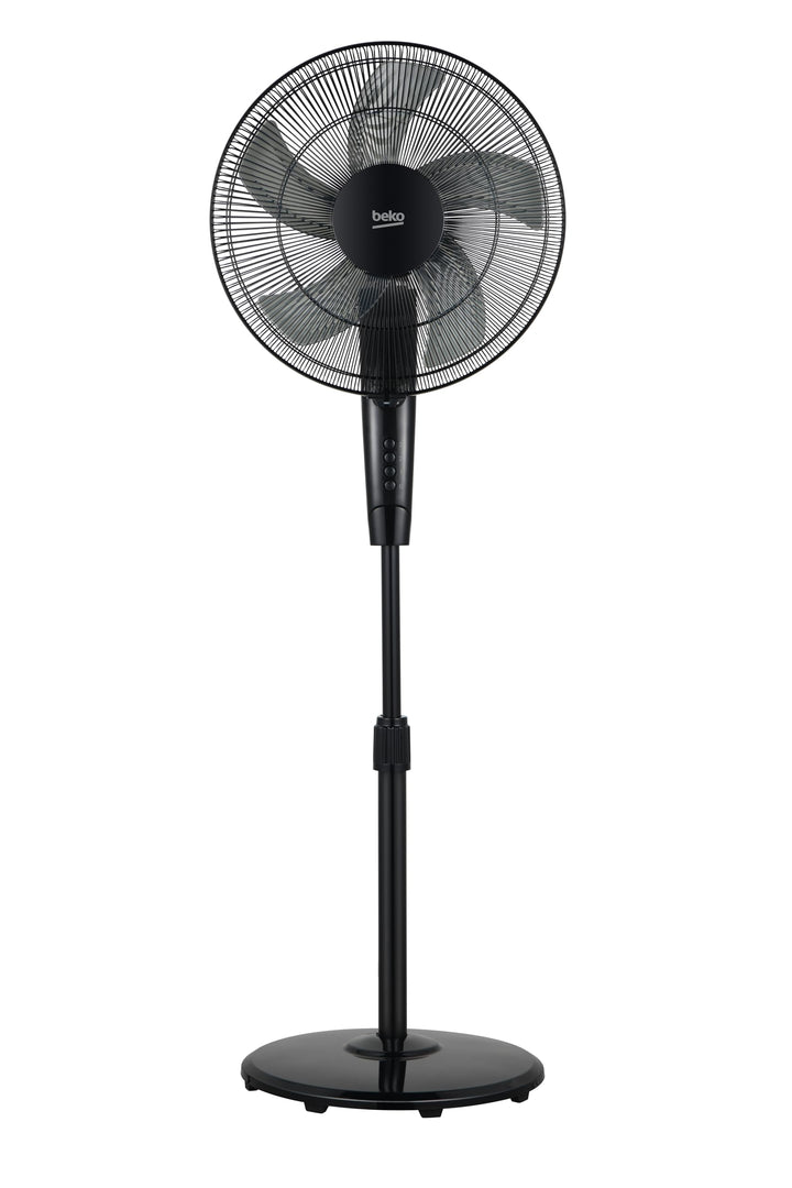 Beko - EFS5100B - Standventilator, 45 W, 3 Geschwindigkeiten, Höhe und Neigung verstellbar - Schwarz