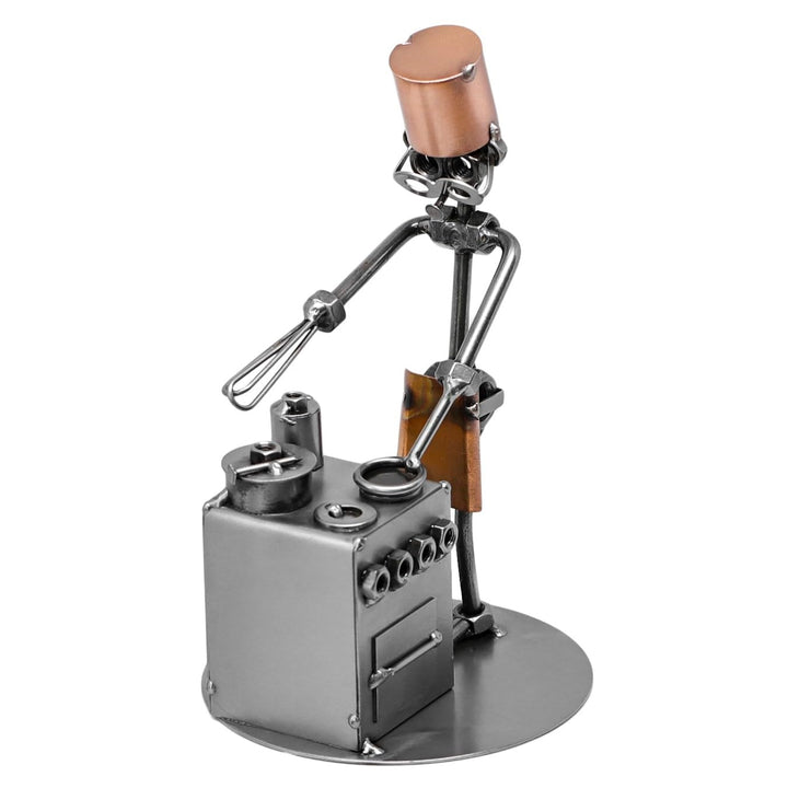 metalman24 Schraubenmännchen Koch handgefertigte ausgefallene Geschenkidee