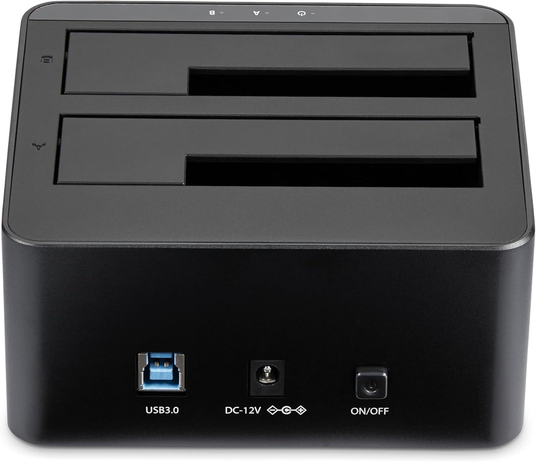 StarTech.com SATA Festplatten Dockingstation für 2x 2,5/3,5" SATA SSDs/HDDs - USB 3.0 - HDD Docking