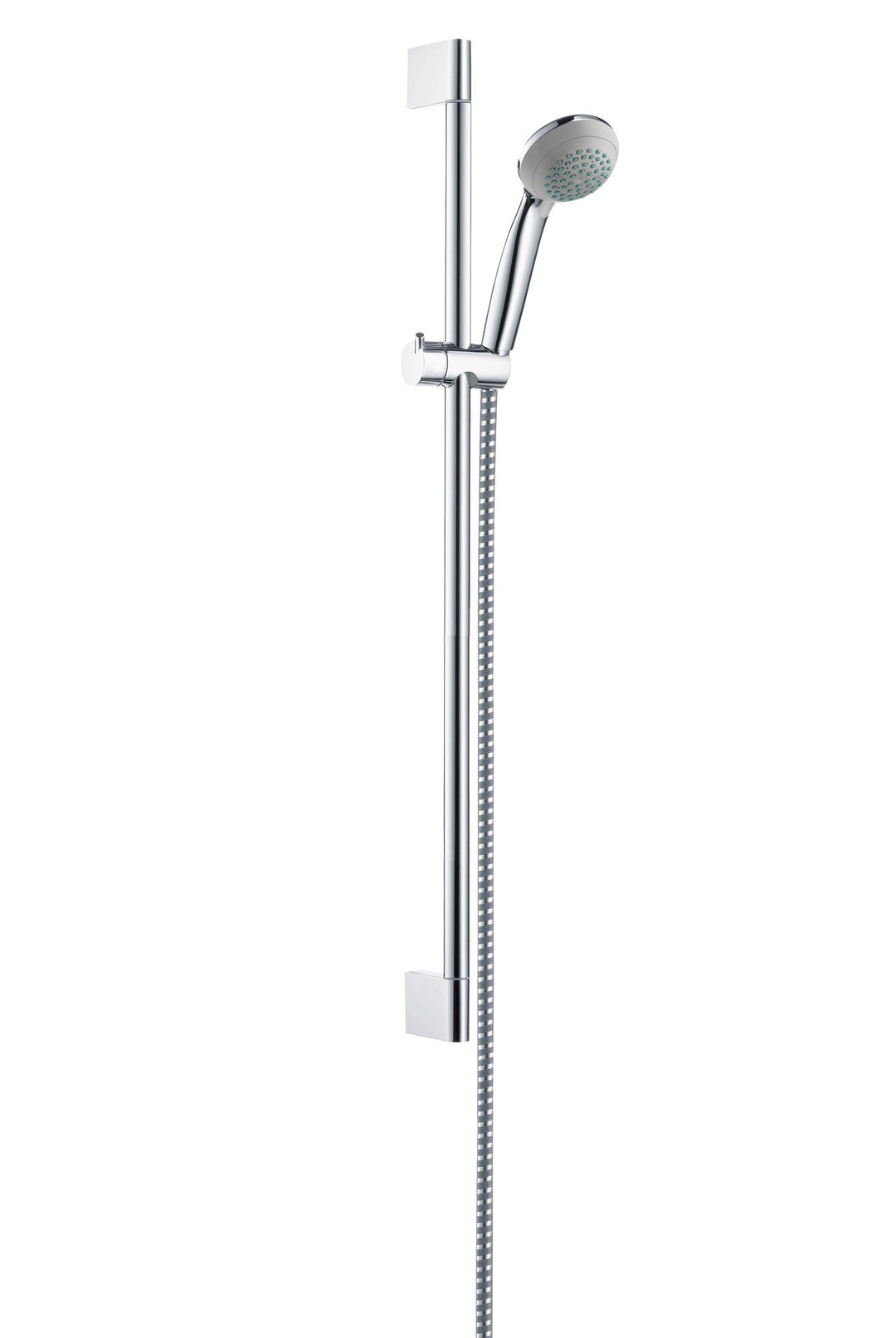 hansgrohe Crometta 85 wassersparendes Duschset 0,65m, Chrom 1 wassersparende Strahlart ohne Seifensc