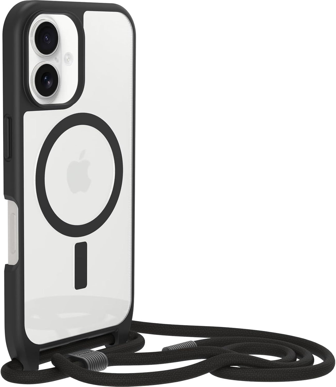 OtterBox React Necklace Hülle mit MagSafe für iPhone 16, Hülle mit Verstellbarer und Abnehmbarer Han