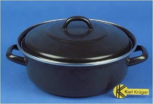 Krüger Bräter, Aluminium, Schwarz, 28 cm, 28 cm
