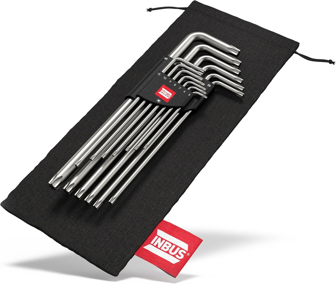 TORX® Winkelschraubendreher Set 13tlg., TX5–50 — Made in Germany (INBUS® 74216)