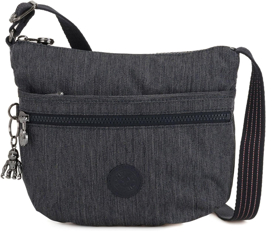 Kipling Damen Arto Tasche, Blau (Active Denim), 25x21x3 centimeters (B x H T) EU, Blau (Active Denim