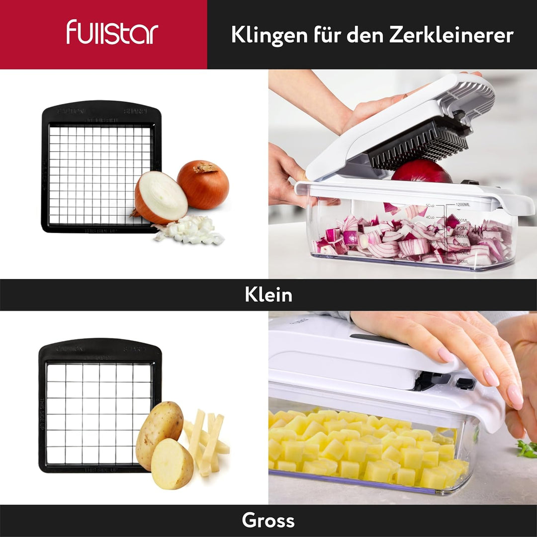 Gemüseschneider Spiralschneider Gemüsehobel - Gemüse Schneider Zwiebelschneider Kartoffelschneider O