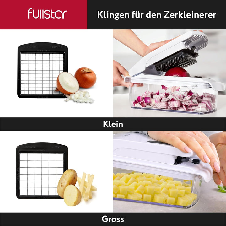 Gemüseschneider Spiralschneider Gemüsehobel - Gemüse Schneider Zwiebelschneider Kartoffelschneider O