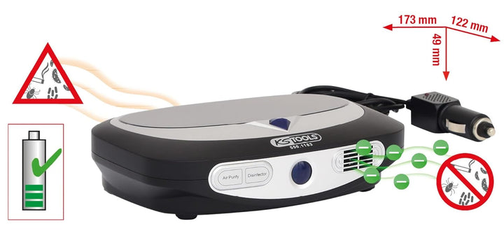 KS Tools 5501183â Plasma Luftreiniger mit Ionisator Technologie
