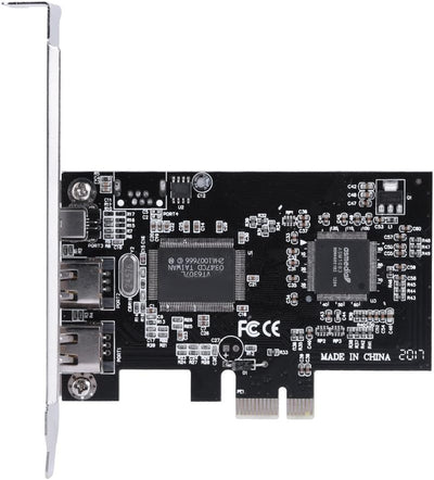 PCI-E-Controllerkarte, 1-spurige PCI-E PCI Express FireWire 1394a IEEE 1394-Controllerkarte 2,5 Gbit