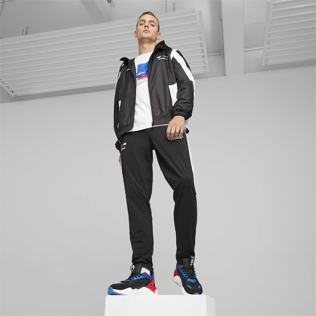 PUMA Herren BMW M Motorsport Hooded Woven Jacket Jacke S Puma, Schwarz, S Puma, Schwarz
