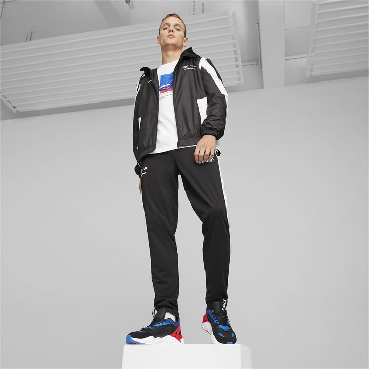 PUMA Herren BMW M Motorsport Hooded Woven Jacket Jacke S Puma, Schwarz, S Puma, Schwarz