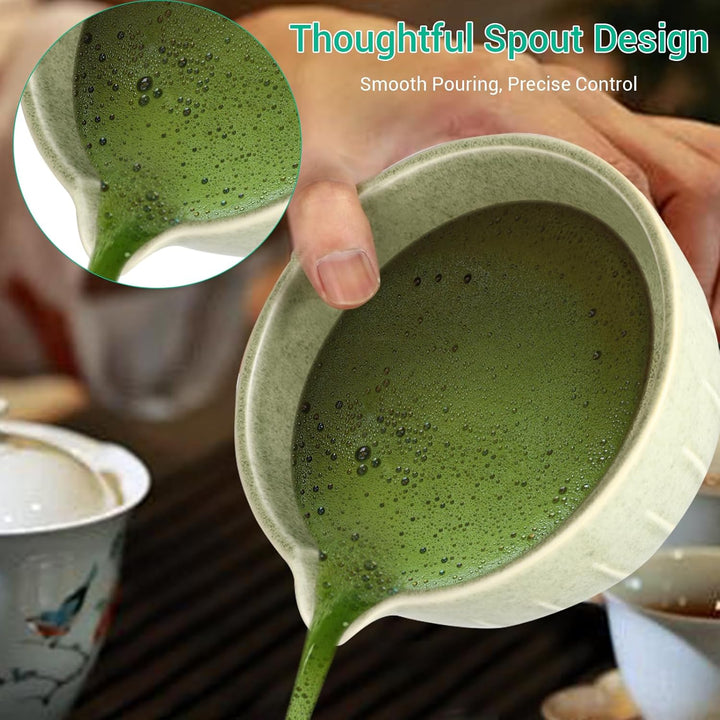 Matcha Set - Matcha Tea Set 7 Piece - Matcha Besen Set - für Einsteiger - Matcha Besen, Matcha Filte