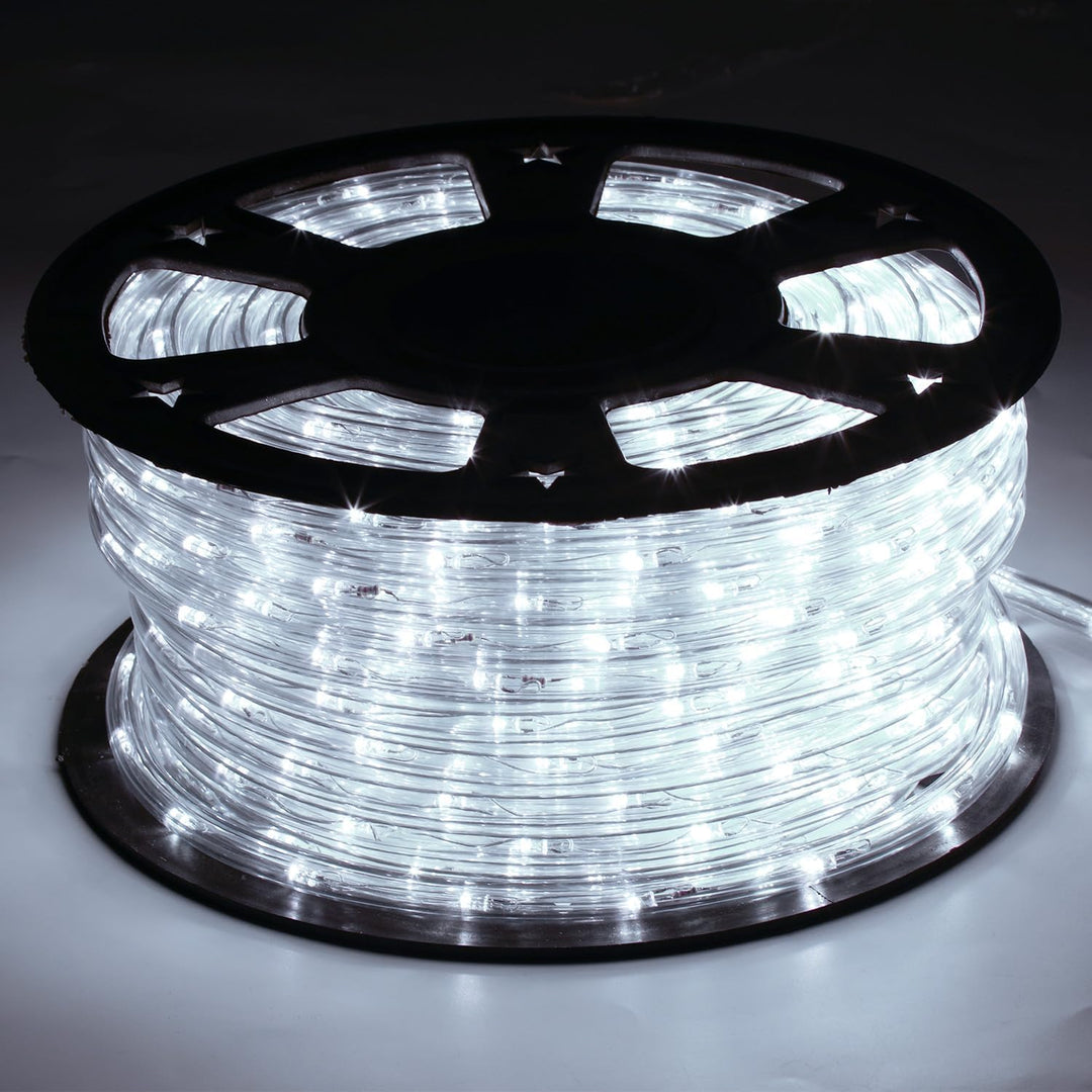 Gimisgu Lichterschlauch Aussen 20m Led Schlauch Kaltweiss 480 Led Lichtschlauch mit Timing Controlle