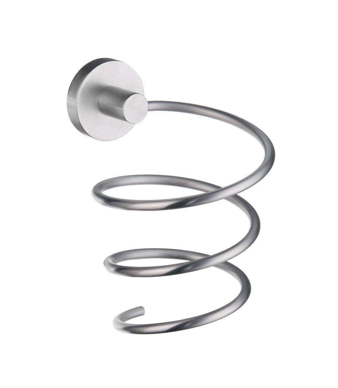 SMEDBO Home Hairdryer Holder, Brass, Silver, 13.9 x 12 x 15.5 cm