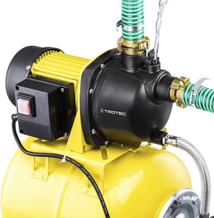TROTEC Hauswasserwerk TGP 1025 E 3.300 l/h Förderleistung 1.000 Watt