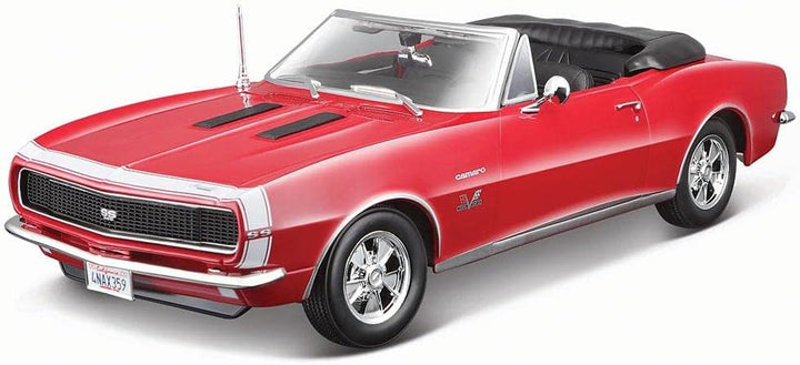 Maisto 1/18 Chevrolet Camaro SS 396 Convertible 1967 - Rot