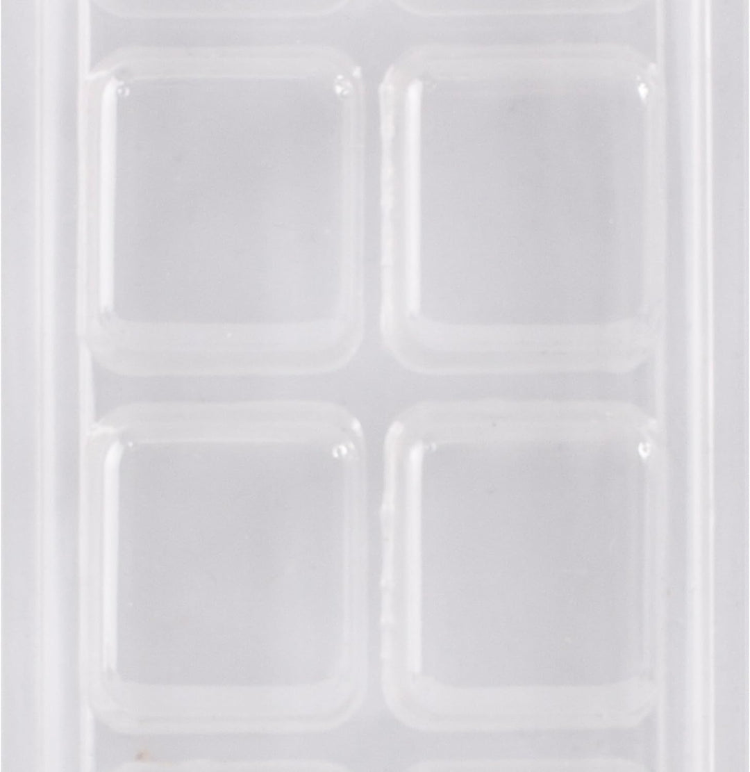 World Of Moulds Welt der Formen 100 Stück 10-Cavity Wachs-Tart Clamshell Schimmel, PVC, 21,2 x 15,8 