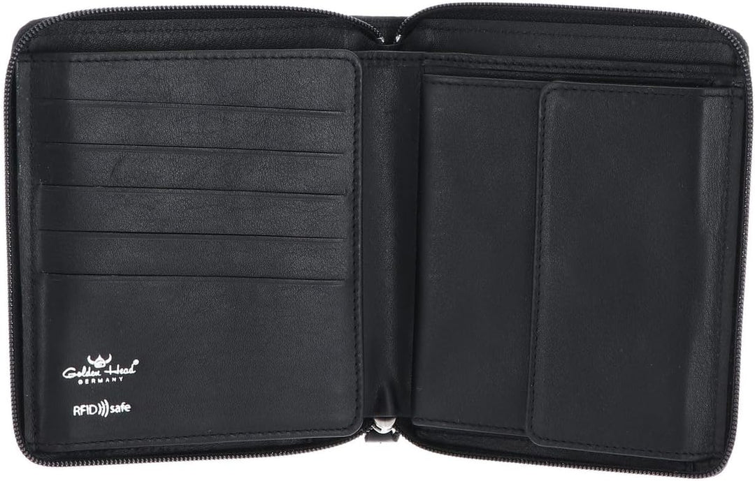 Golden Head Polo Geldbörse RFID Leder 10,5 cm