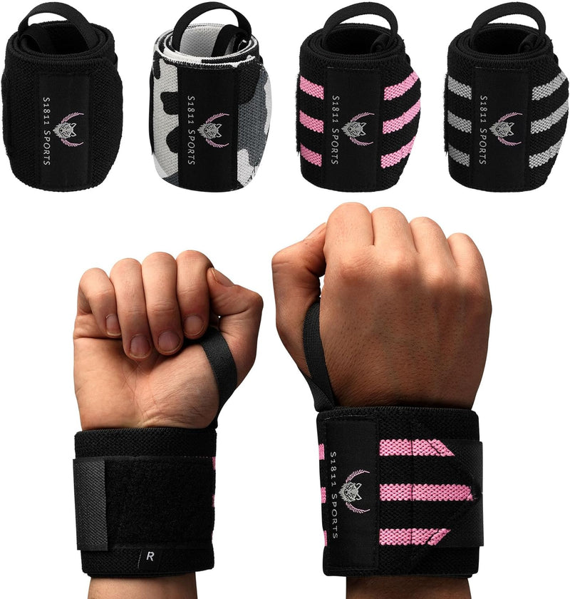 S1811 SPORTS Handgelenk Bandagen [Wrist Wraps] 45cm Handgelenkbandage für Fitness, Handgelenkstütze,