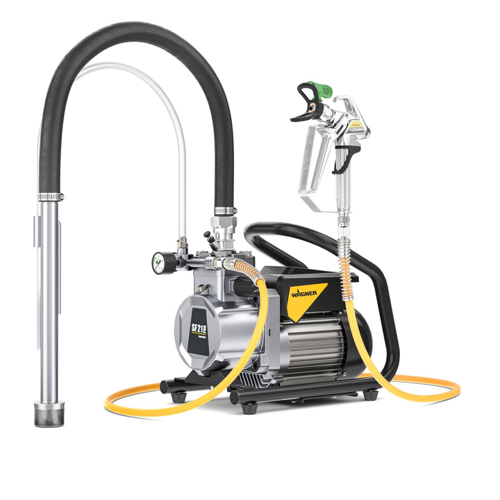 WAGNER Membranpumpe SuperFinish 21 Pro Airless HEA - für Airless-Einsteiger mit HEA-Technologie, Max