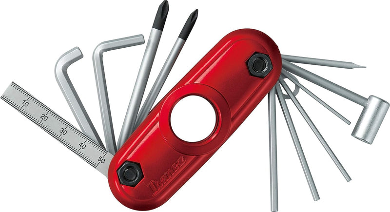 Ibanez MTZ11 Multi-Tool for Guitar - Red Rot, Rot