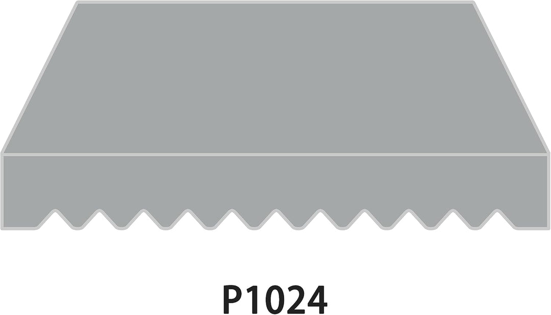 Home Trends Markisenstoff Markise mit Volant 3 x 2.5 m Markisenbespannung ersatzstoff 287 x 250cm Ba