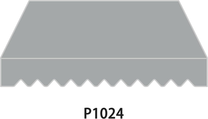 Home Trends Markisenstoff Markise mit Volant 3 x 2.5 m Markisenbespannung ersatzstoff 287 x 250cm Ba