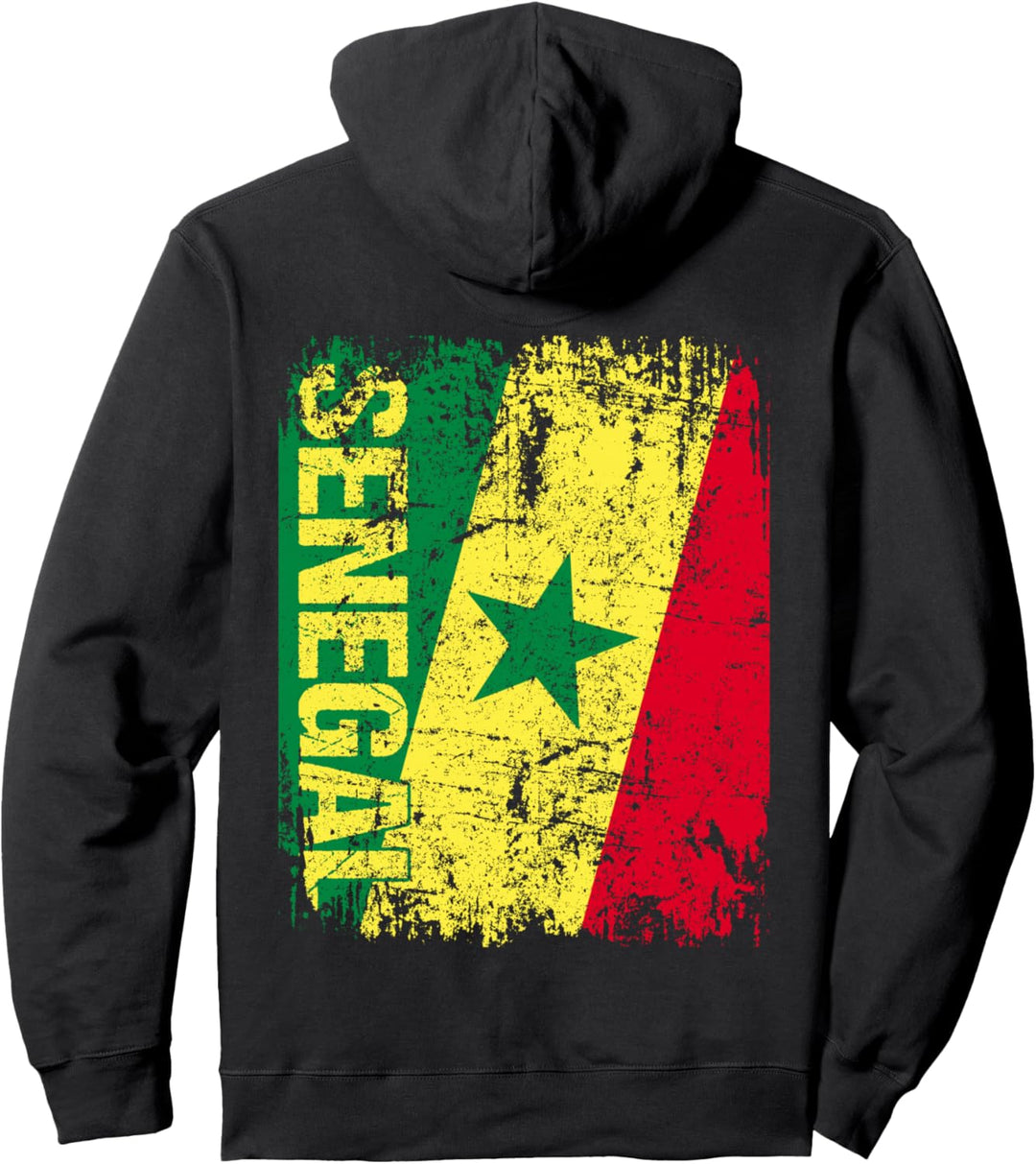 SENEGAL Flagge | Damen Herren Kinder SENEGAL Pullover Hoodie