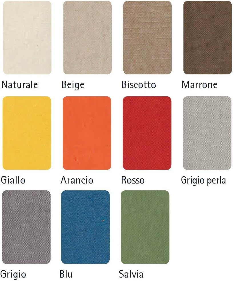 CASA TESSILE Kiara unito Tagesdecke und Einrichtungstuch Maxi 260 X 300 cm - Marrone, Marrone