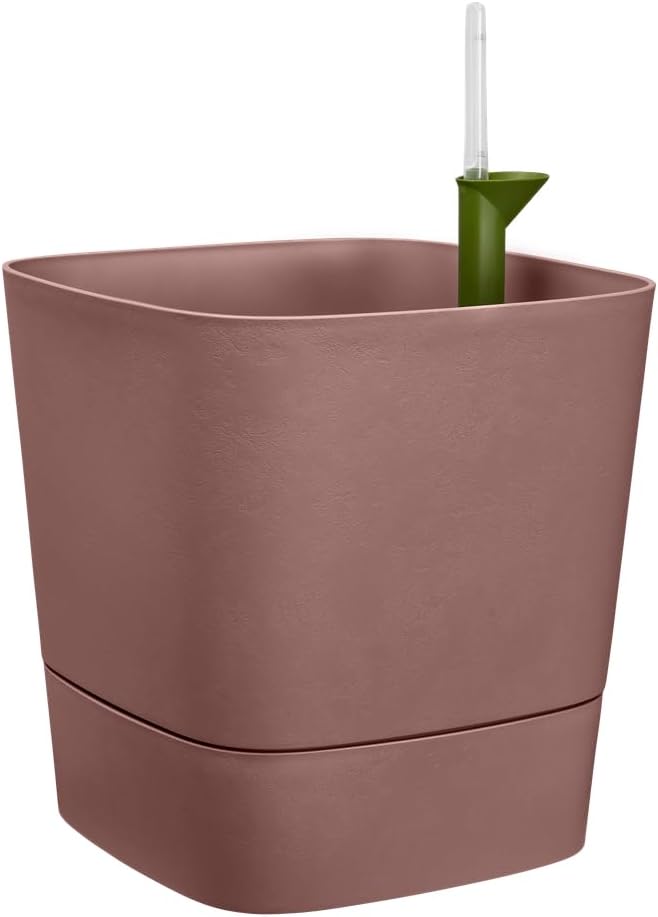 elho Greensense Aqua Care Quadrat 38 mit Integrierte Wasserspeicher - Blumentopf für Innen &amp; Aussen