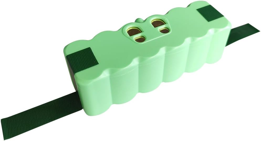 aunstarwei 14.4V 6400mAh Li-Ion Ersatzakku Kompatibel mit Roomba Staubsauger 500 600 700 800 Serie 5