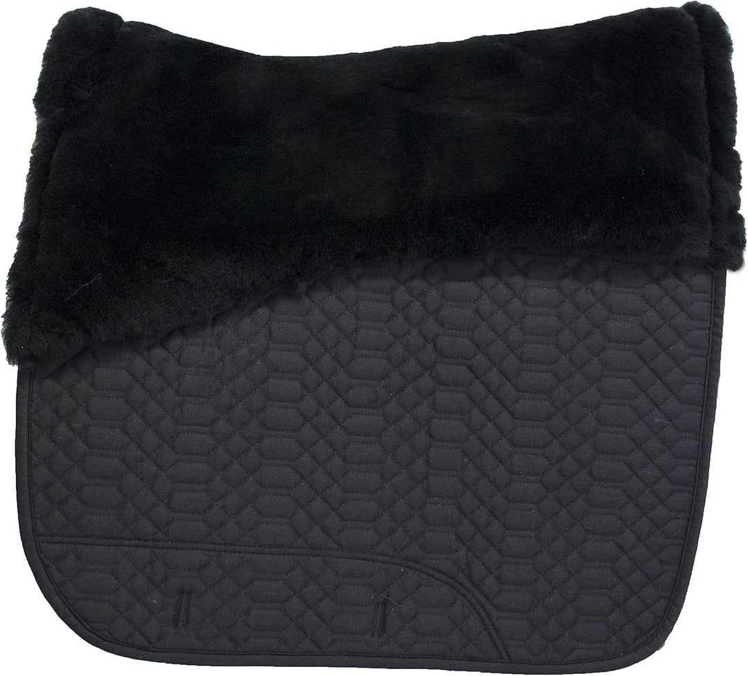 Engel Reitsport Lammfell Aufpolster Korrektur Schabracke Half Lined SCHABRA1AP-D-SCH-SCH Stoff schwa