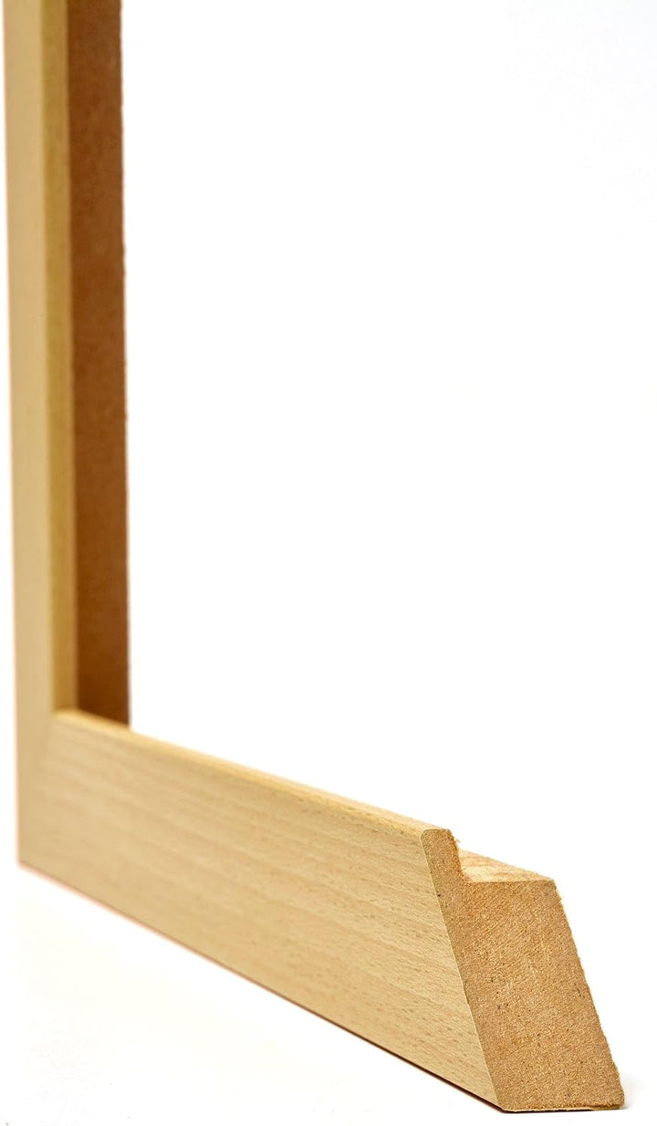yd. Your Decoration - Bilderrahmen 75x100 cm - Buche Dekor - Bilderrahmen aus MDF mit Acrylglas - An