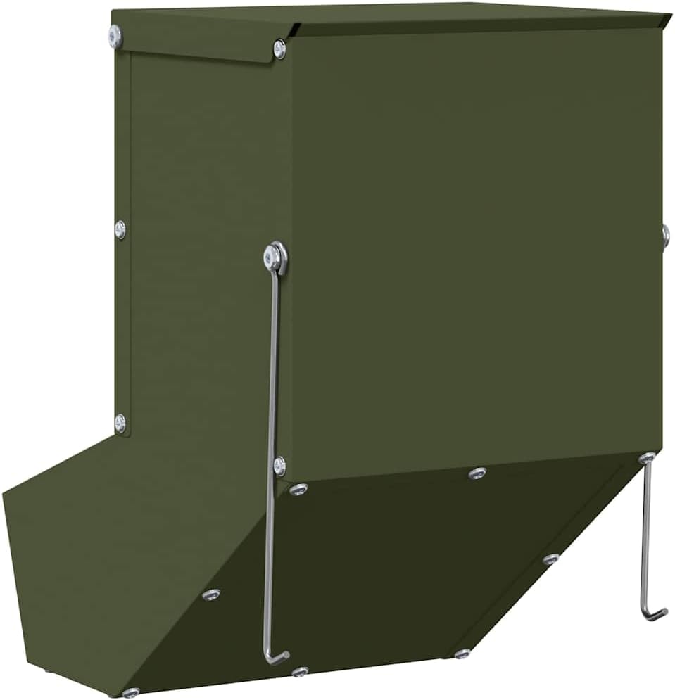 Kaninchenfütterer Olive Grün 17,5 x 26 x 28,5 cm Olivgrün 17,5 x 26 x 28,5 cm, Olivgrün 17,5 x 26 x