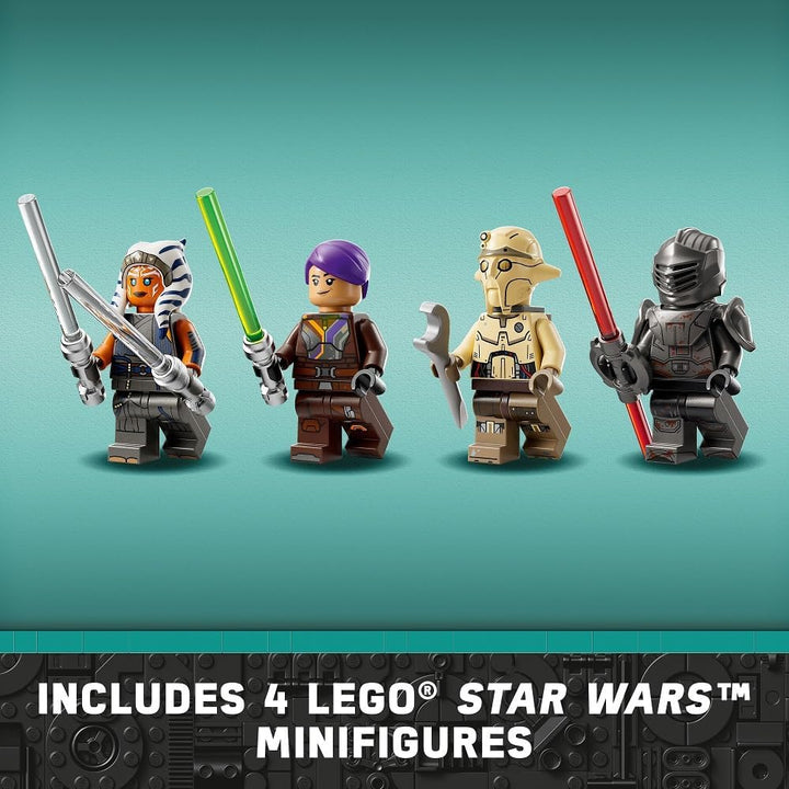 Lego Star Wars Ahsoka Tanos T-6 Jedi Shuttle, Star Wars Spielset basierend auf der Ahsoka TV-Serie 7