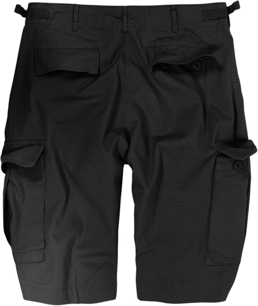 normani US Bermuda Shorts aus Ripstop-Gewebe (Baumwolle) (XS-4XL) XXL Schwarz, XXL Schwarz