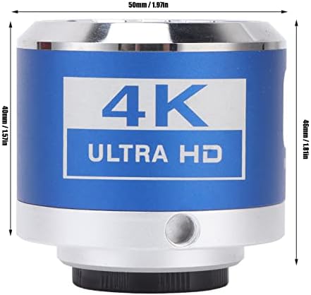 Mikroskopkamera, 4K 1080P HDMI Industrielle Elektronische Digitale Videomikroskopkamera mit Fernbedi