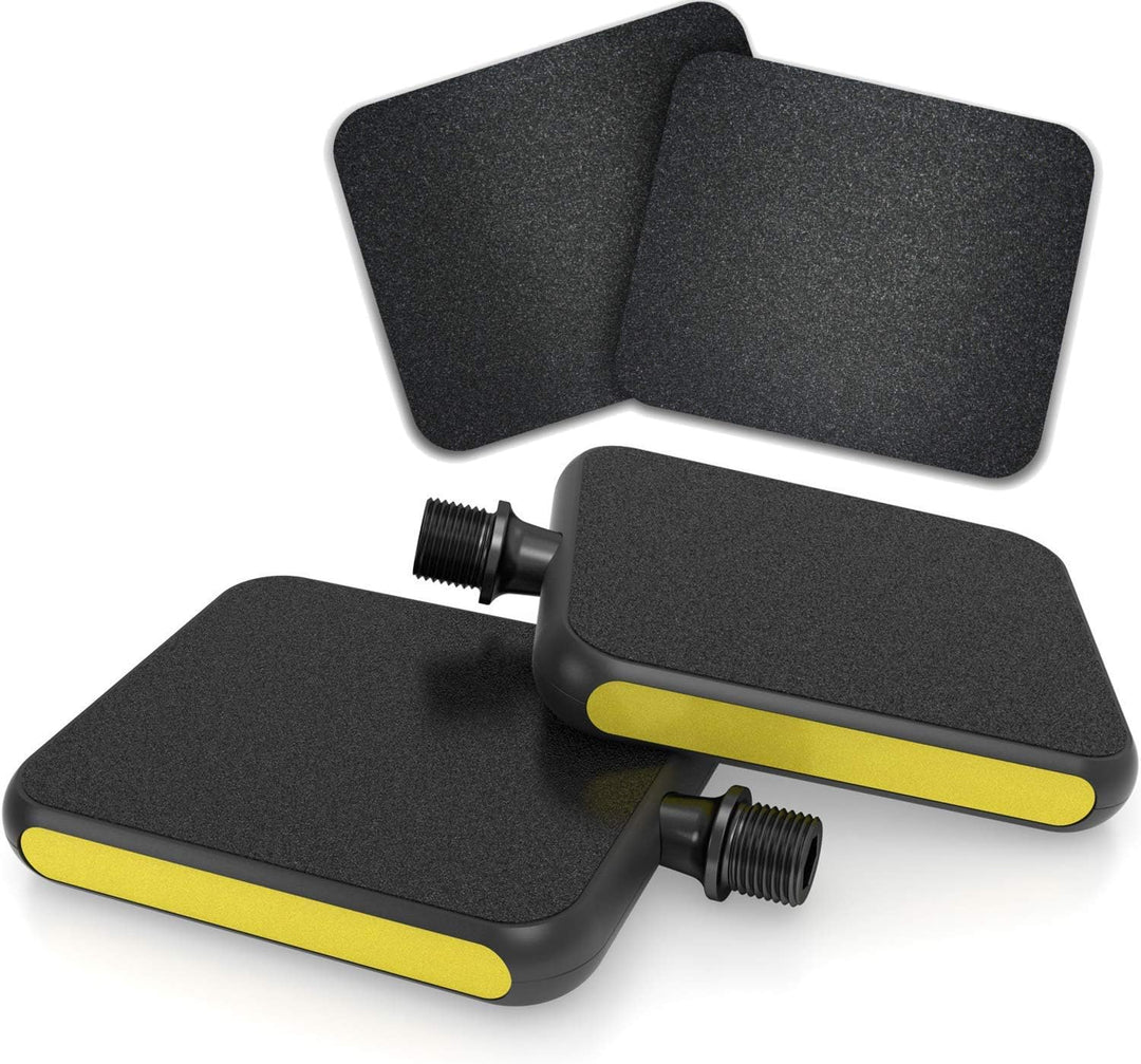 MOTOBICYCLES Reflex Urban Pedal + 2 Ersatz Griptape Pads - das ultimative City- und Tourenpedal für