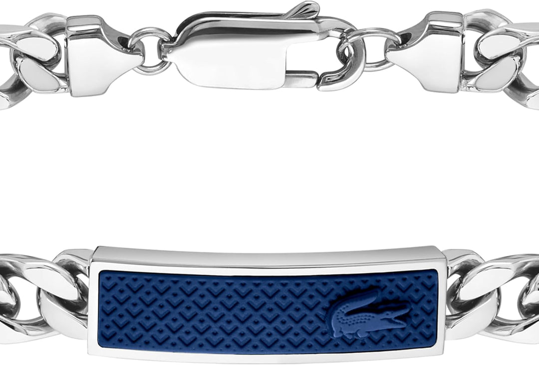 Lacoste Gliederarmband für Herren Kollektion SET&MATCH Verziert mit petit piqué Muster - 2040097
