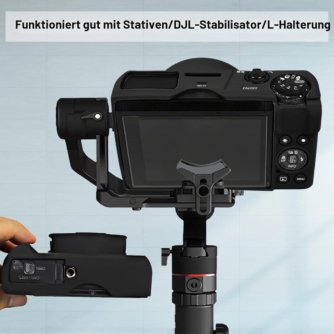 Easy Hood PowerShot G7 X III Kameratasche, Verbessert Silikon hülle für Canon Mark III Digitalkamera