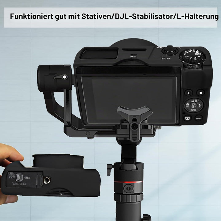 Easy Hood PowerShot G7 X III Kameratasche, Verbessert Silikon hülle für Canon Mark III Digitalkamera