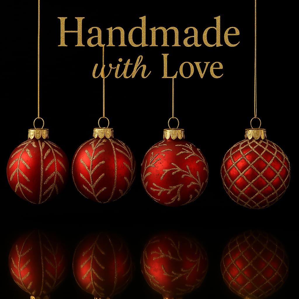 MC 12er Set edle Luxus Glas Weihnachtskugeln Ø 6cm Weihnachtsbaum Kugeln Christbaumkugeln Weihnachts