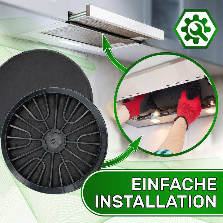 Dunstabzugshaube Filter Ø 187 mm 00743169 00796390 für Bosch für Balay | DHZ5276 Z5138X1 LZ52751 für