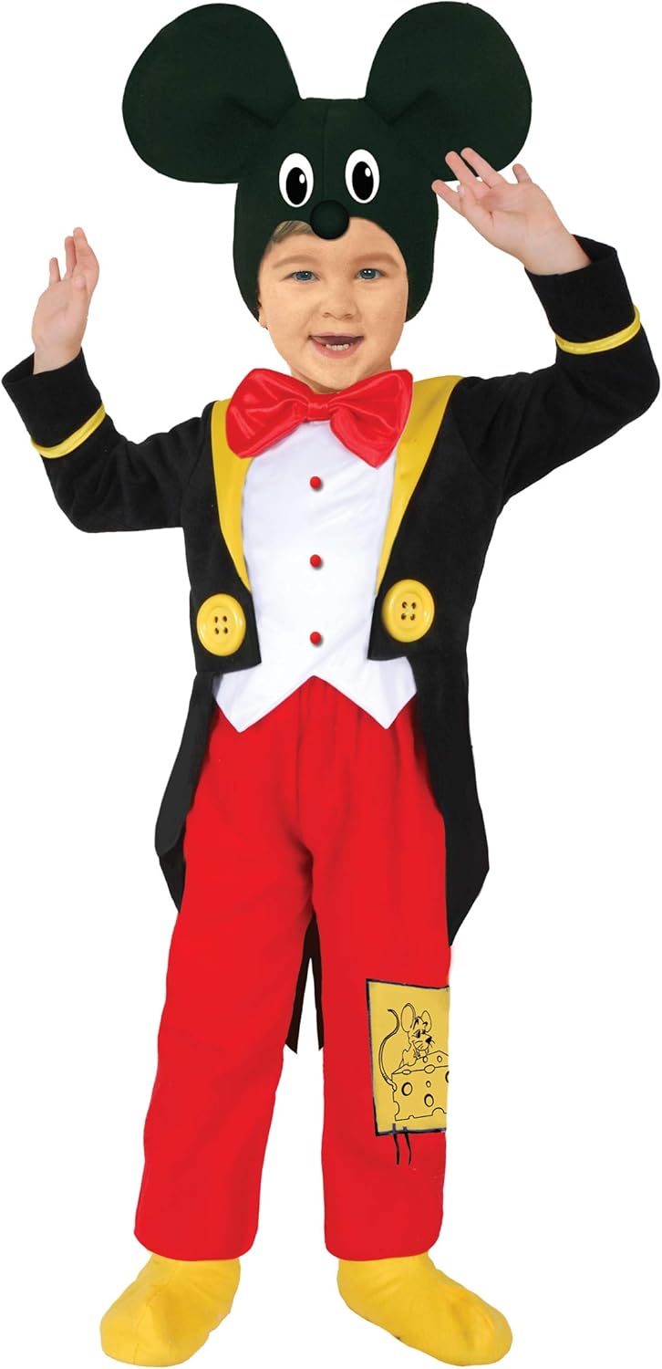 Ciao Jungen Topolotto Costume Baby Kostme, Schwarz/Rot/Weiss, 2-3 Jahre