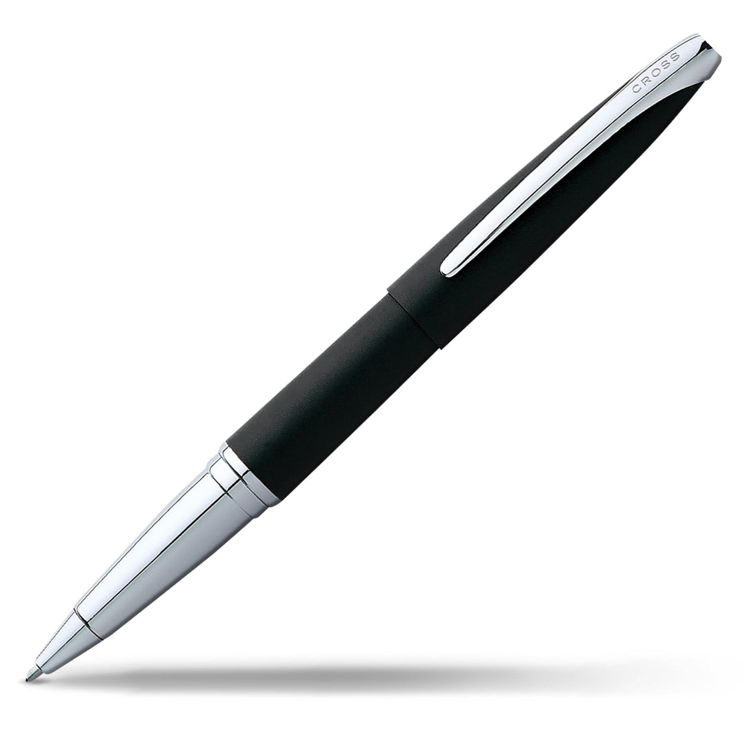 Cross ATX Rollerball (Schreibfarbe schwarz, Strichstärke M, inkl. Geschenkbox) basalt-schwarz, 1 Stü